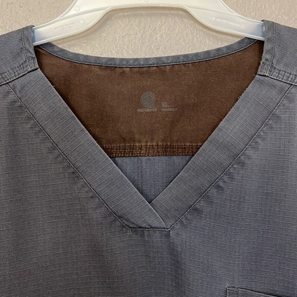 Carhartt Collection Utility V-Neck Men’s Scrub Top XL - Picture 3 of 11
